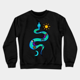 Celestial snake Crewneck Sweatshirt